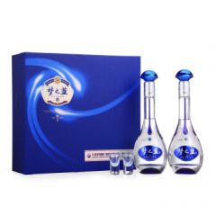 洋河蓝色经典 梦之蓝M3 52度 礼盒装 500ml*2瓶高度白酒